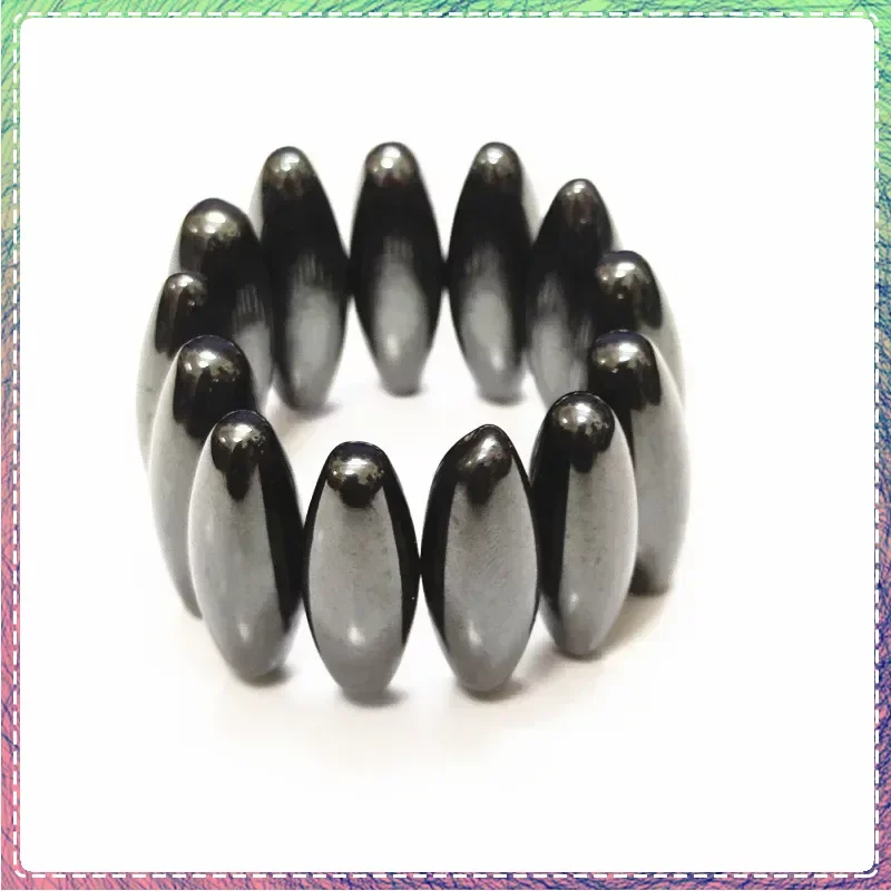 Strong Magnetic Therapy Relief Toy Oval Shape Olive Rattle Power Ferrite Magnet Beads Set Health Care Massager