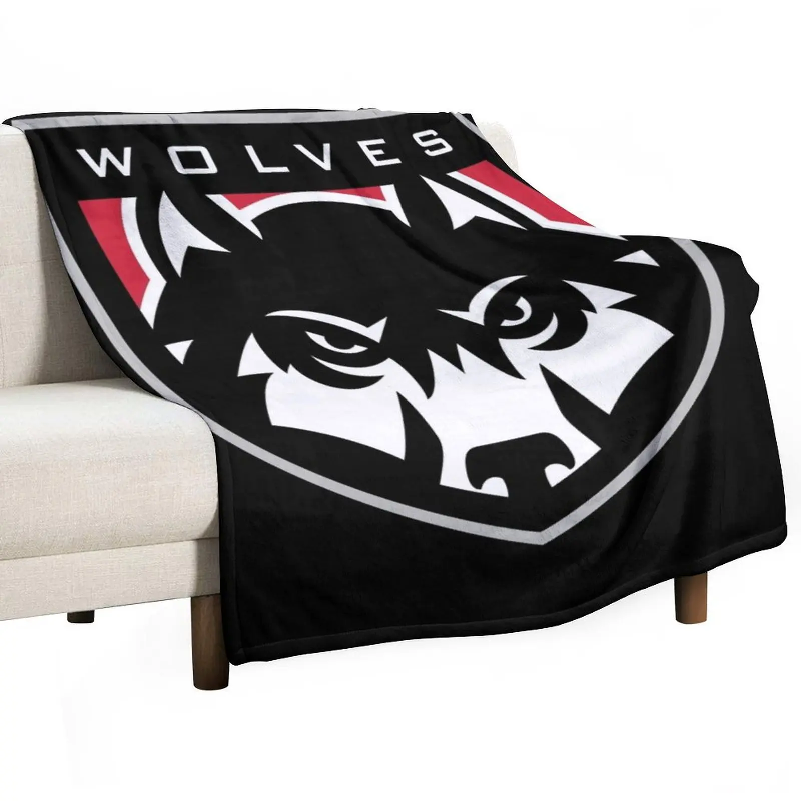 The Western Oregon Wolves Throw Blanket Plaid Luxury Throw Furrys sofa bed Blankets