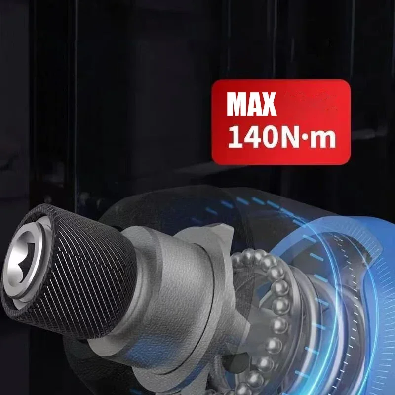 Imagem -04 - Dongcheng-cordless Impact Screwdriver Recarregável Plataforma Bateria Universal sem Escova 12v 140nm 3300rpm Modos de Trabalho Dcpl04
