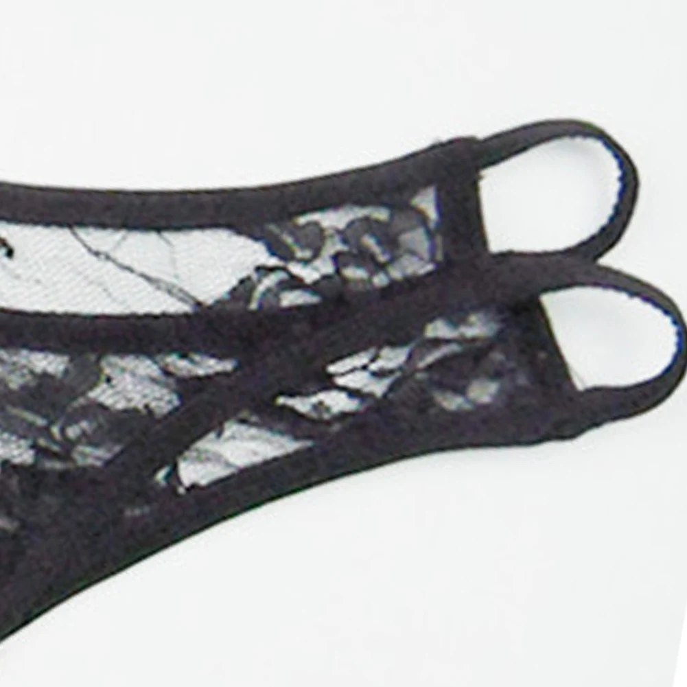 سراويل رجالية مثيرة من الدانتيل ، خصر منخفض ، بيكيني مجوف ، خيط رفيع للغاية ، سروال داخلي شفاف ، سراويل داخلية مثيرة للرجال