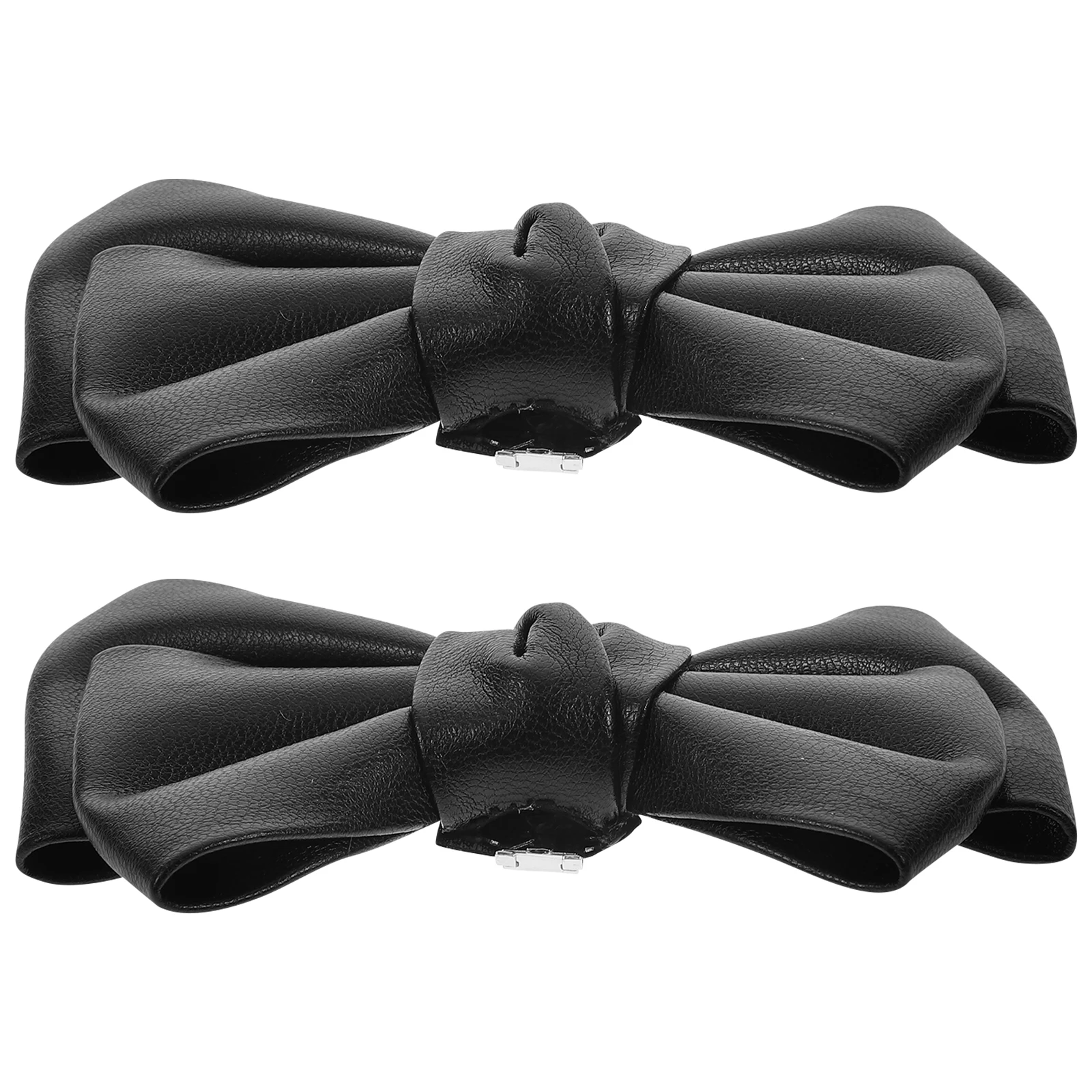 

2Pcs Bow Knot Shoe Clips Elegant Shoe Buckles Removable Wedding Shoes Decor Accessories for Pumps Flats Sandals