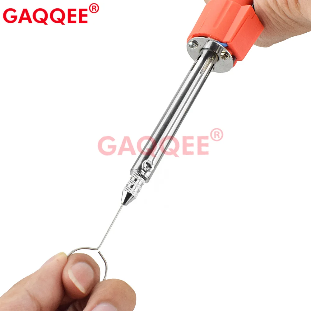 Gaqqee 220v 36w Electric Solder Iron Vacuum Solder Sucker Welding Desoldering Pump Iron Gun Color Random Eu/Us Plug Repair Tool