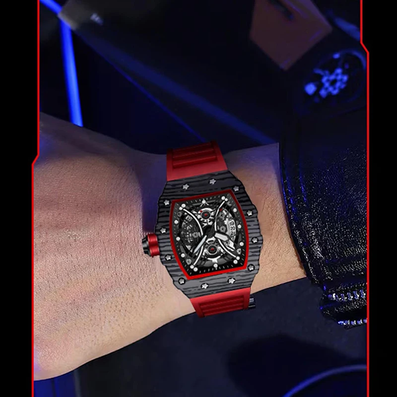 A new men\'s watch with a casual style, trendy fashion, and high aesthetic value. High end luminous calendar quartz watch 
