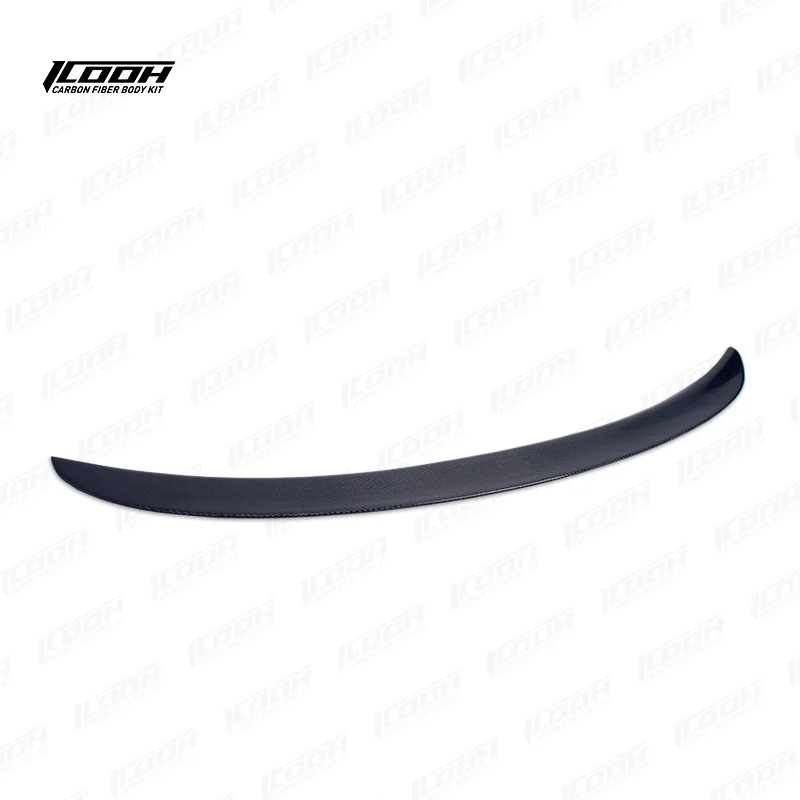 ICOOH Racing M4 Style Carbon Fiber Fibre Body Kit Rear Boot Spoiler Wing For BMW 3 Series F30 F35 12-20,100% TESTED WELL