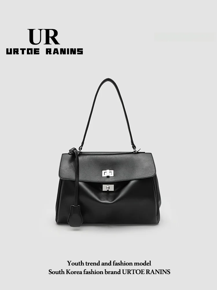 

UR Women's Large Capacity Commuter Tote Bag Fashionable Casual Handbag Single Shoulder Crossbody Underarm Bag for Daily Use