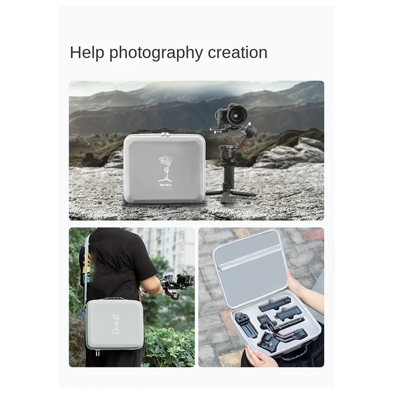 B24B For DJI Ronin RS 4 Storage Case Gimbal Stabilizer Accessories Handbag RS4 Suitcase Hardshell