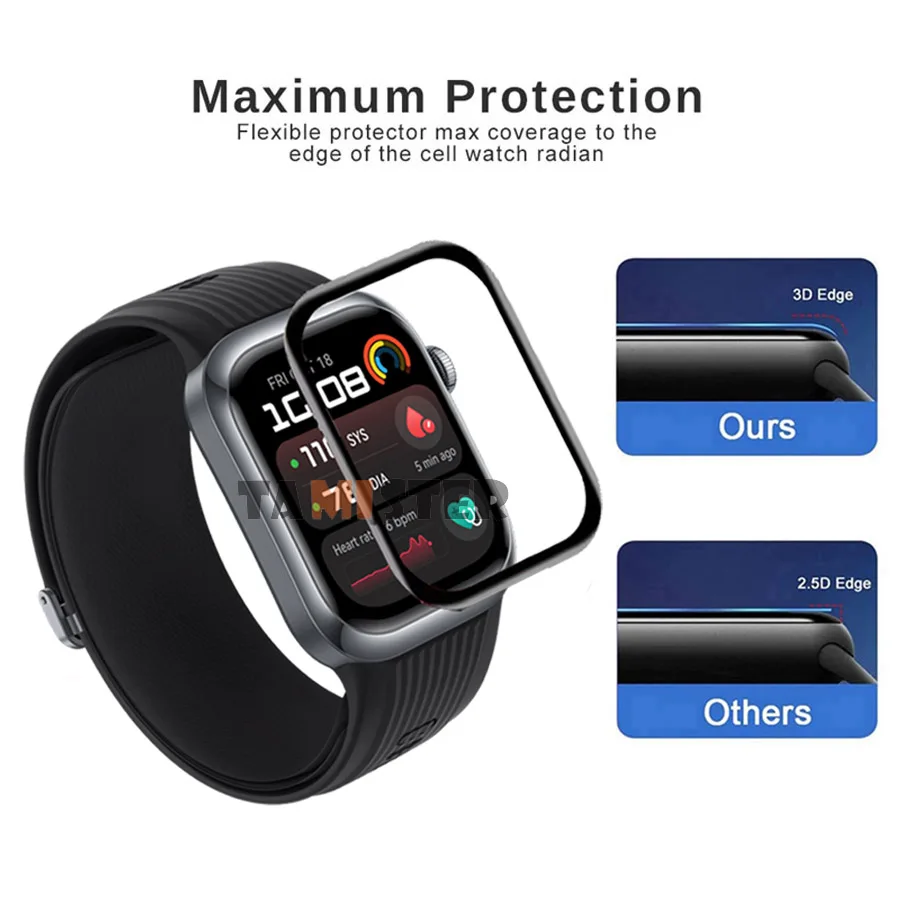 Soft 3D Curved Screen Protector For Huawei Watch D2 Film Protective Cover For Huawei Watch D Smart Watch Accessories Not Glass
