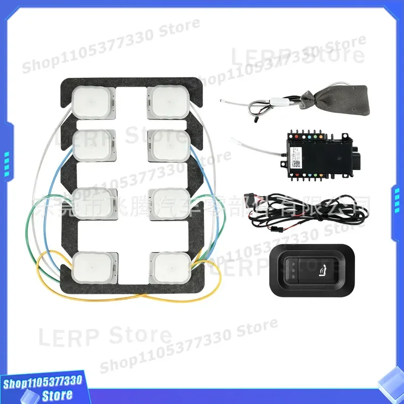 12V Car Seat Massage System 8 Point TPU Silent Airbag Built in Comfort Modification Kit for Original Vehicle Interior Upgrade
