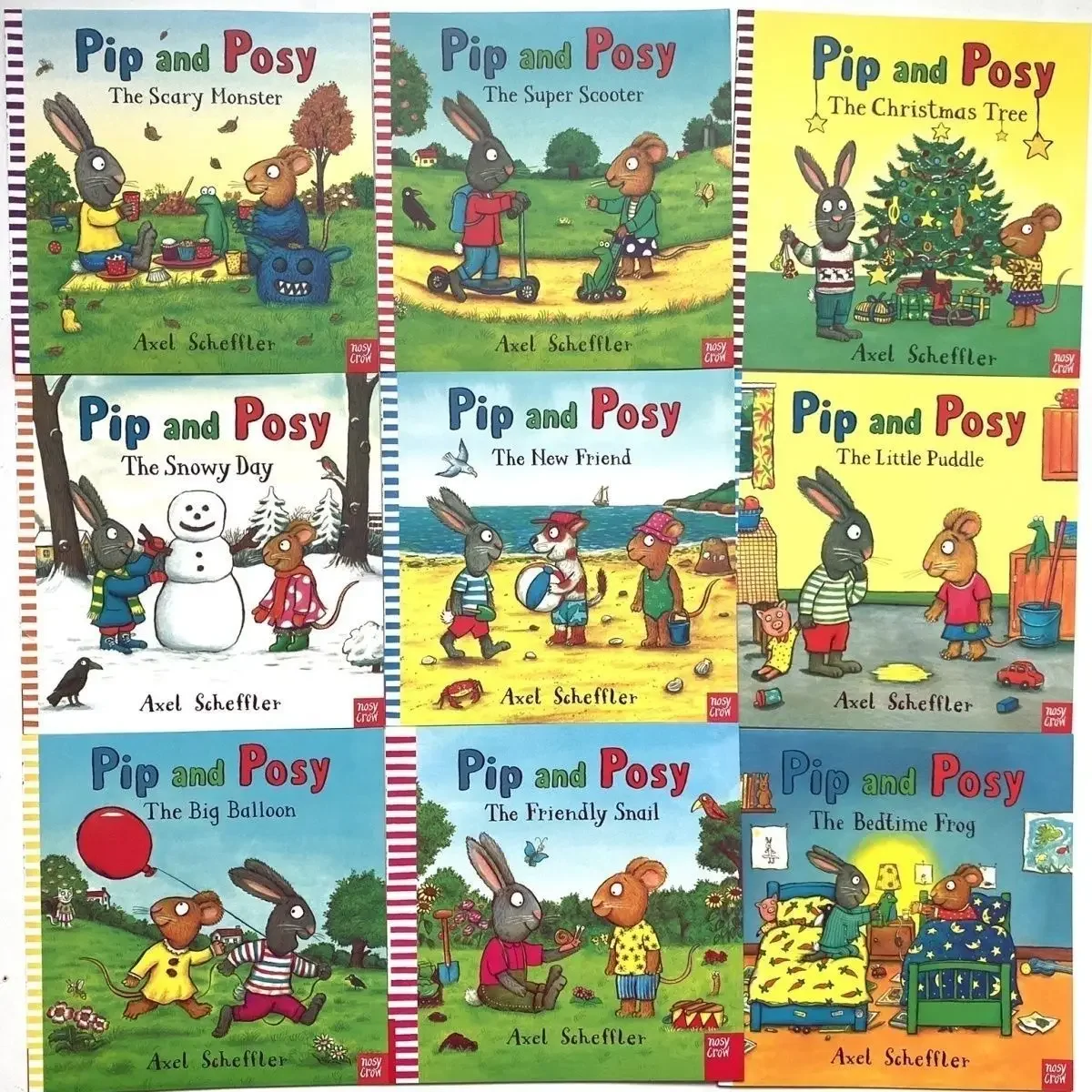 

Серия Percy and Pip Pip, книги для дошкольного образования Pip and Posy 10, на английском языке