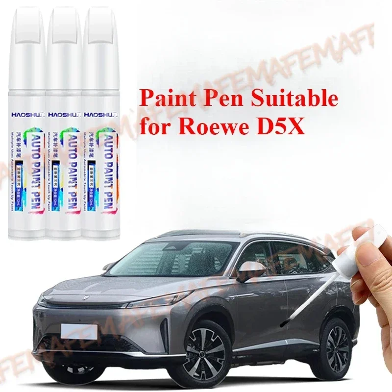 Touch Up Paint Pen Suitable For Roewe D5X Paint Pen Bright Moon White Gray D5X DMH Auto Supplies Accessories Modified Car tool