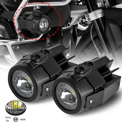 E9 Motorcycle LED Auxiliary Headlight Flipable Fog Light Protector For BMW R1200GS LC R1250GS Adventure R1250RT R1200RT R1250RS
