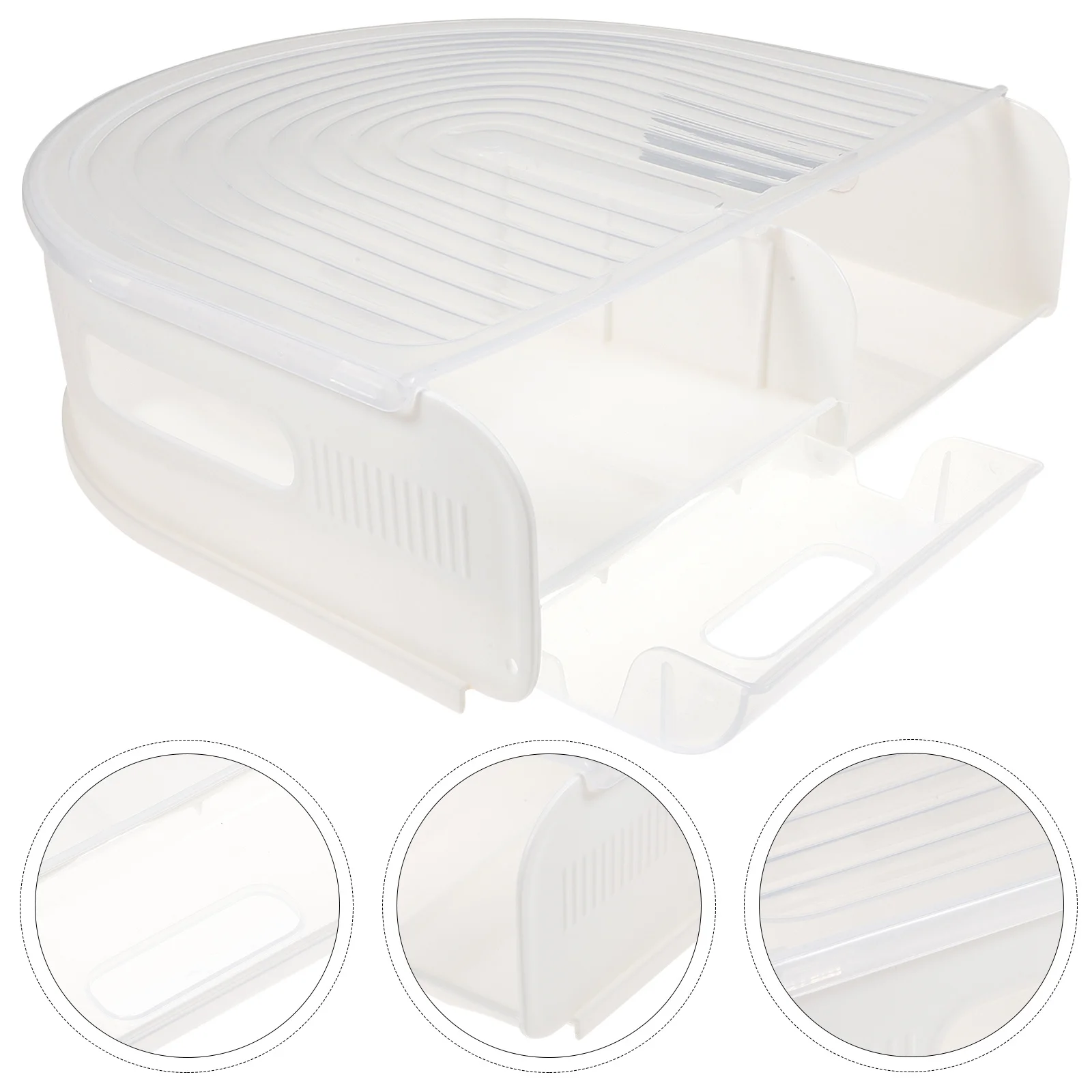 

Egg Storage Box Fridge with Eggs Holder for Refrigerator Large Capacity Thicken