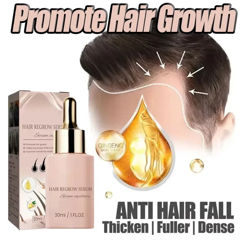 Hair Growth Oil Products for Man Women Anti Hair Loss Fast Regrowth Thicken Oils Scalp Treatment Hair Care