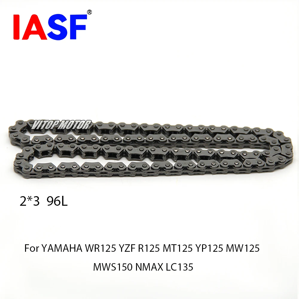 2x3 96L Cam Timing Chain For Yamaha WR125 YZF R125 MT125 YP125 MW125 MWS150 NMAX LC135