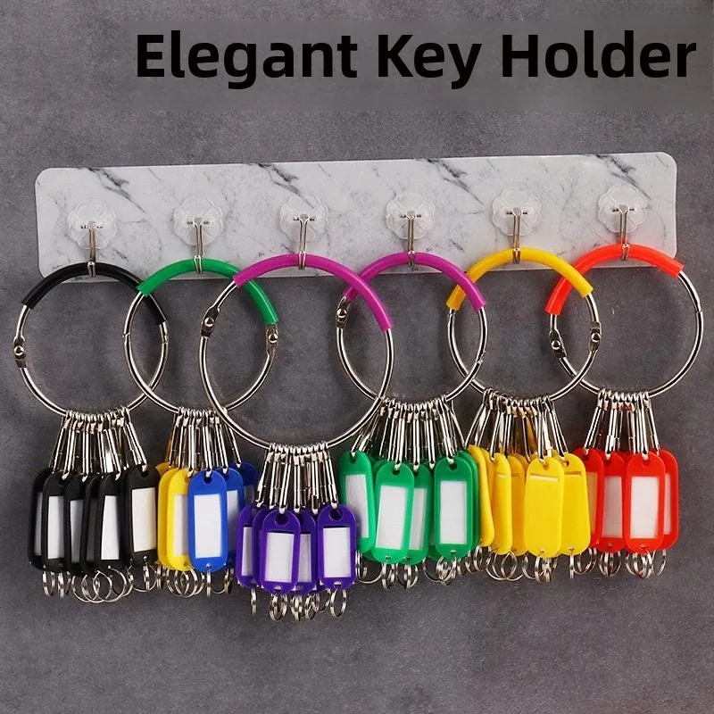 Landlord Key Ring Key Disk with Marked Tag Key Holder Storage Device Luxury Brand 2026 Spring Season New Arrival