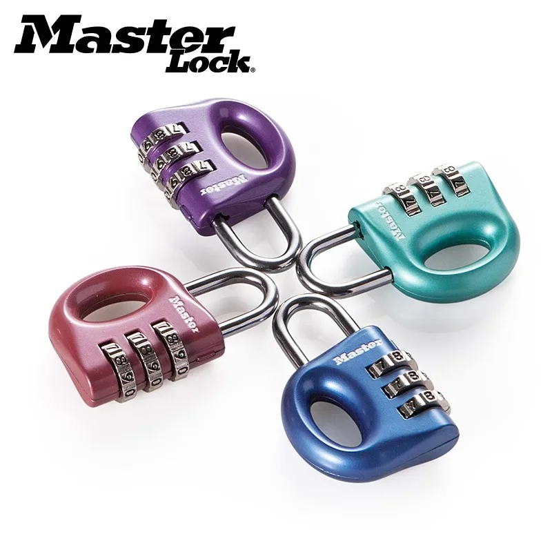 American Master L ock Travel Rod Luggage Lo ck Student Dormitory Mini Code Lock Cabinet Lock 633