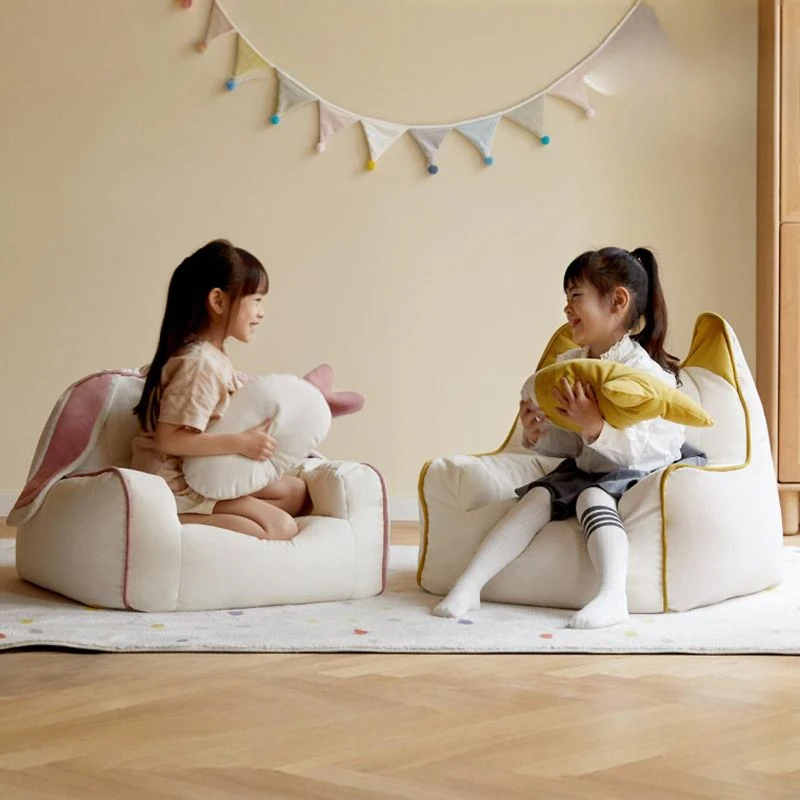 Sofá Kinder para niños, sofá Kawaii para niños pequeños, muebles para habitación, silla para niños pequeños, dormitorio de bebé, Sillon Infantil, sofás PUF