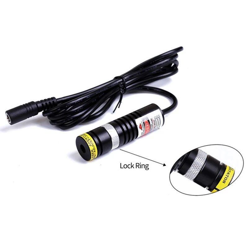 Focusable Cross Line D18x65mm 520nm Green 10mw 20mw 30mw 50mw 80mw 135mw Module Laser for Wood Cutting (FREE with EU Adapter )