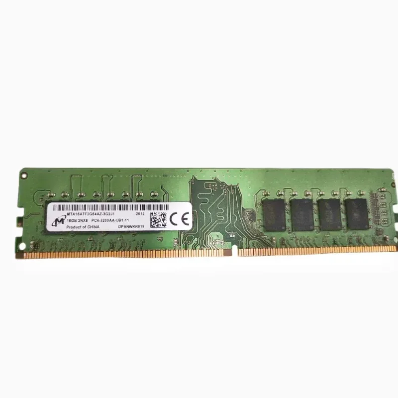 A+Micron RAMS DDR4 16GB 2RX8 PC4-3200AA-UB1-11 UDIMM Ddr4 3200MHz