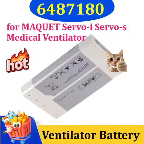 New 6487180 Rechargeable Battery for MAQUET Servo-i Servo-s Medical Ventilator Rechargeable Battery