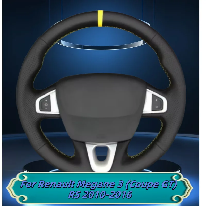 

Car Steering Wheel Custom Made Leather For Renault Megane 3 (Coupe GT) RS 2010-2016 Car Interior Accessories