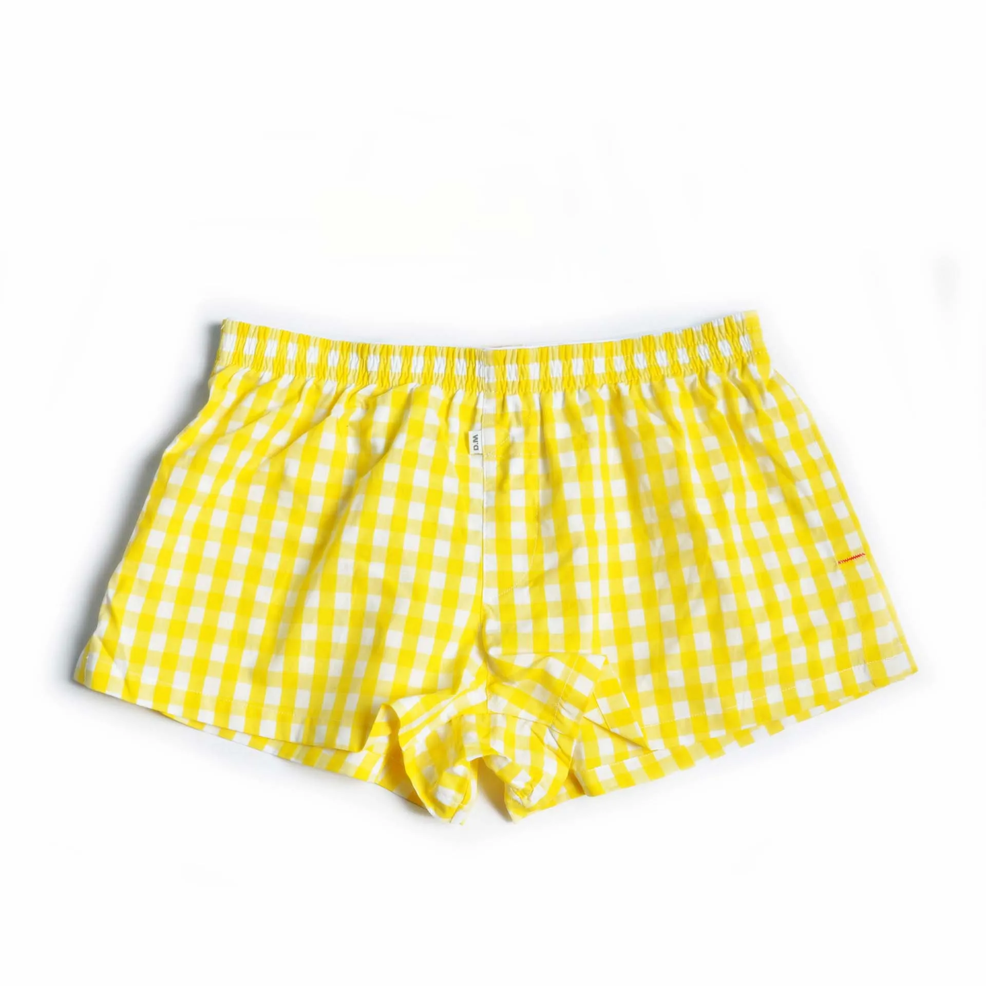 

Men's Underwear Cotton Comfortable Loose Plaid Home Pants Fashion Low Waist Aro Pants Boxer