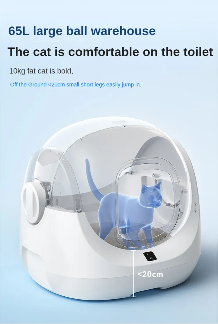 CATLINK Automatic Cat Litter Box Self Cleaning Wifi for Large Cats Extra Large Cat Toilet Pet Smart Items Arenero Gato Cerrado