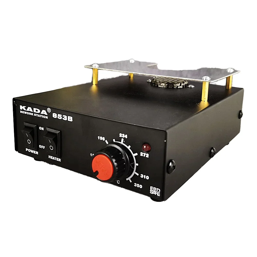 853B BGA Station Machine Preheating and Desoldering Rework Station with Preheating Table New and Use d Condition for Solder