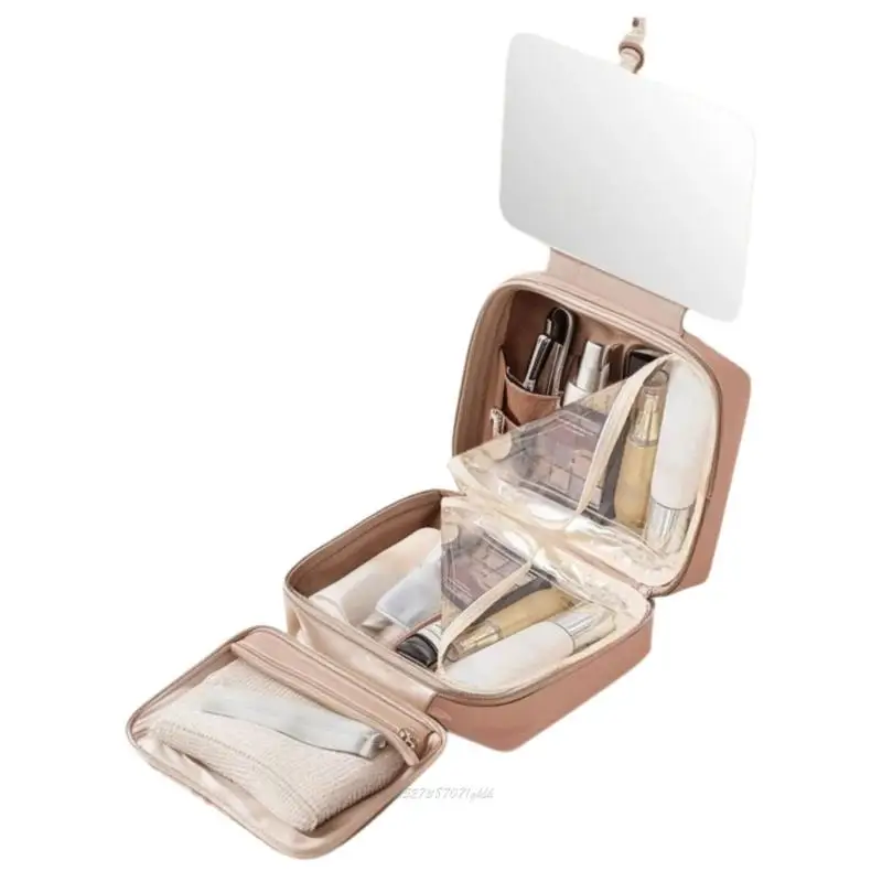 X5XA Hanging Toiletry Bag Large Capacity Makeup Bag,Cosmetic Storage Case