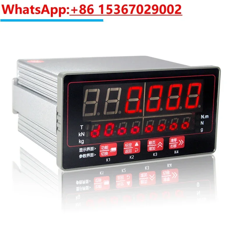 

Digital Dynanometer Rs485 Display ControlIer 4-20mA Instrument Force Sensor 0-10V Transmitter for Weighing Machine Automation