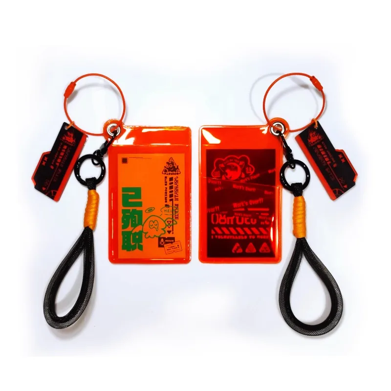 

In Stock Splatoon3 Jet Warrior Died in The Line of Duty Working Card Holder Pendant Anime Game Peripheral Action Figures