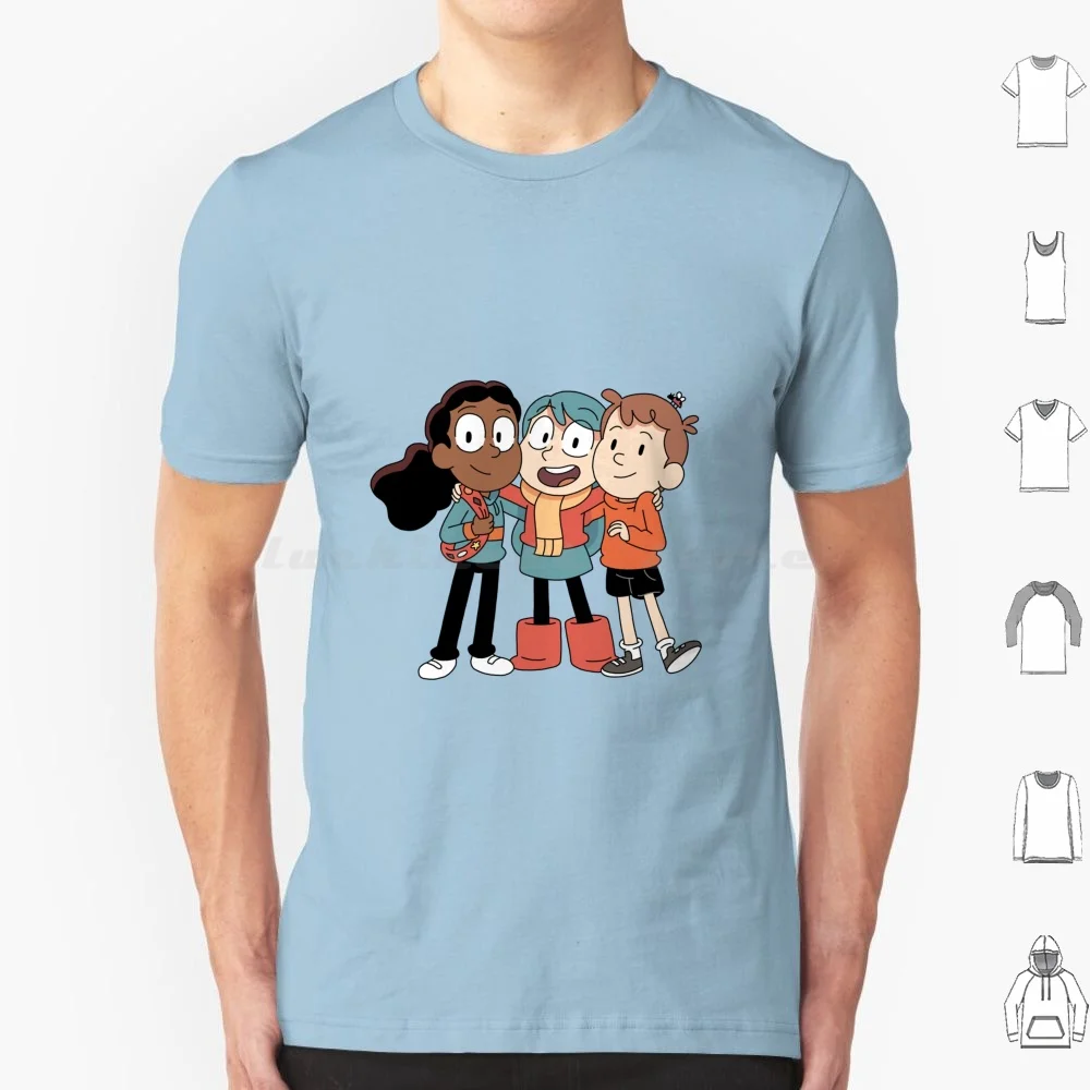 تي شيرت And The Gang مقاس كبير 100% قطن David Twig Deerfox Bug Check Cartoon Tv Kids Kids Show