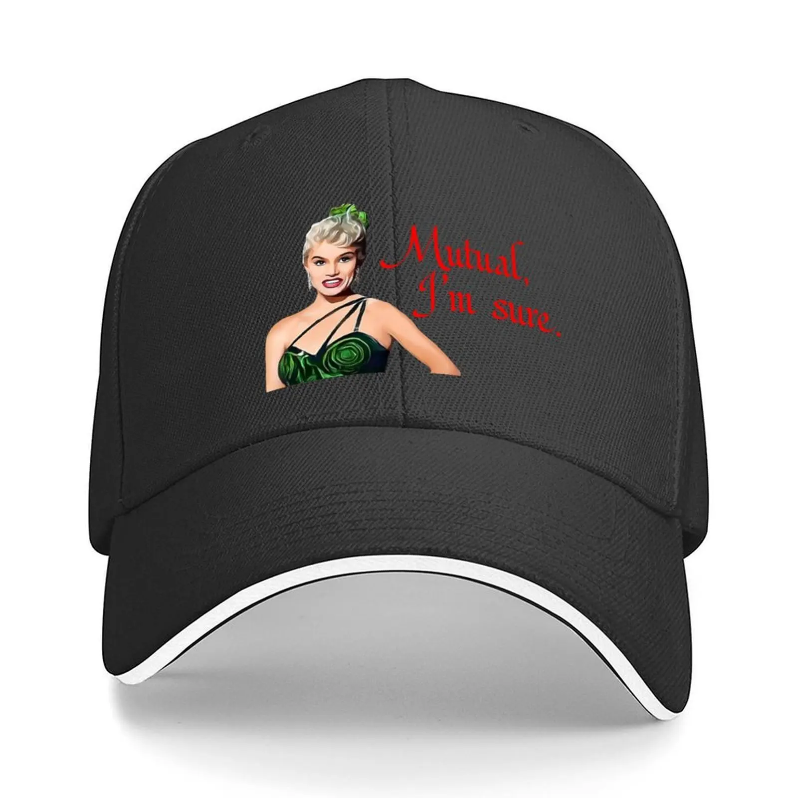 

Mutual I’m Sure - White Christmas - Green Baseball Cap Rave Anime Hat Military Tactical Cap foam party Hat Women Men's