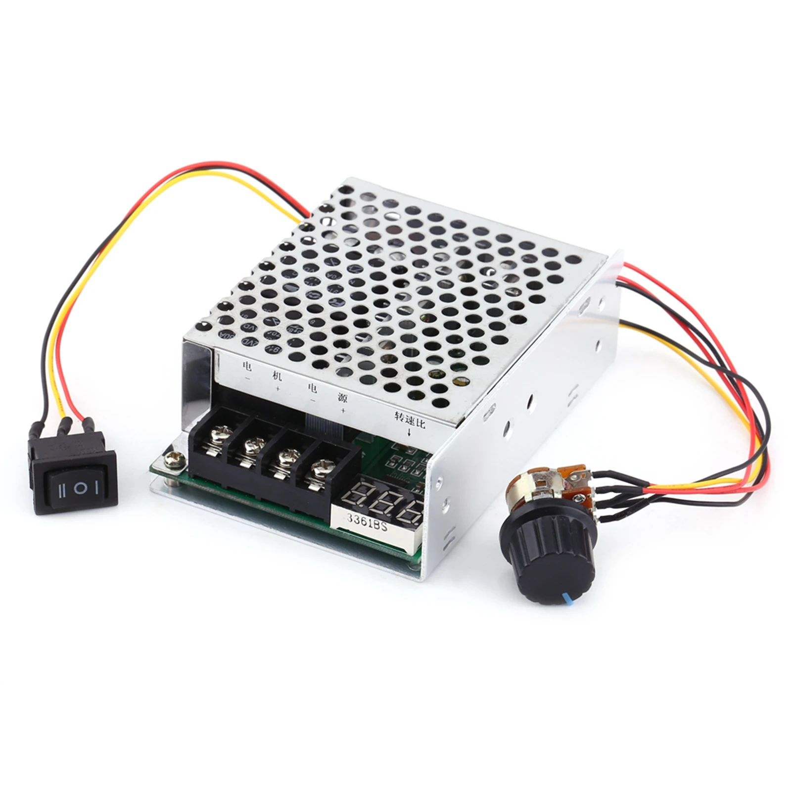 10V-55V 40A DC Motor Speed Controller Governor Reversing Direction Switch With Digital Display