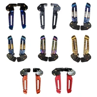 Motorcycle Replacement Foot Pegs Footrest Pedal for 150cc 125cc Pedal Footrests Motorbike Accessories Easy Installation