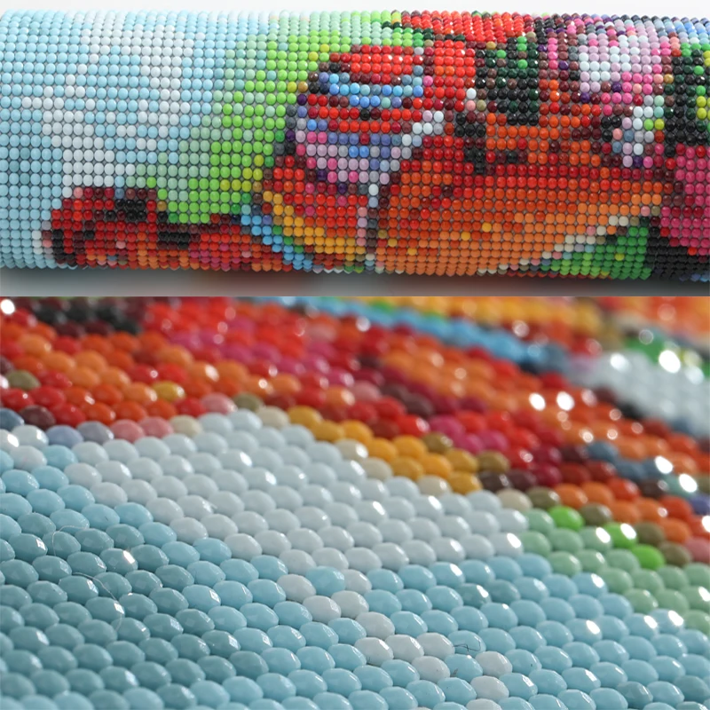 زهرة امرأة DIY الماس اللوحة الجديدة 2025 عبر غرزة فسيفساء الماس الفن التطريز بيع للمنزل ديكور هدية #4