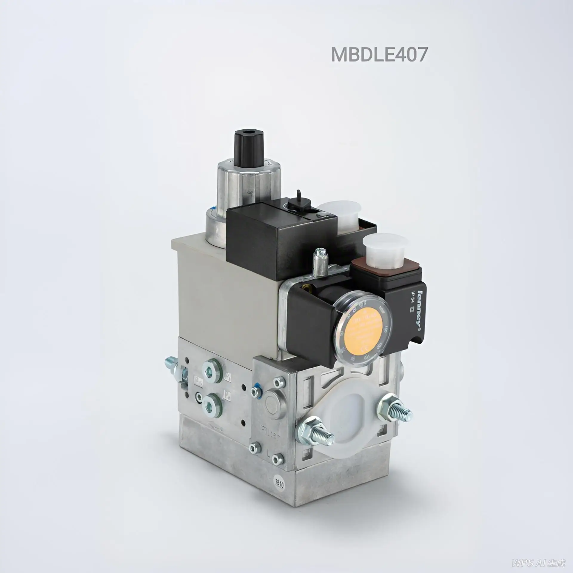 MB-DLE407 Multi-function Gas Combination Valve, Genuine Burner Gas Valve Group for Combustion Equipment