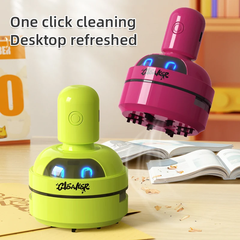 Desktop Vacuum Cleaner, Office Keyboard, Student Eraser, Debris Cleaner, Handheld Vacuum Cleaner, Wireless Charging Model