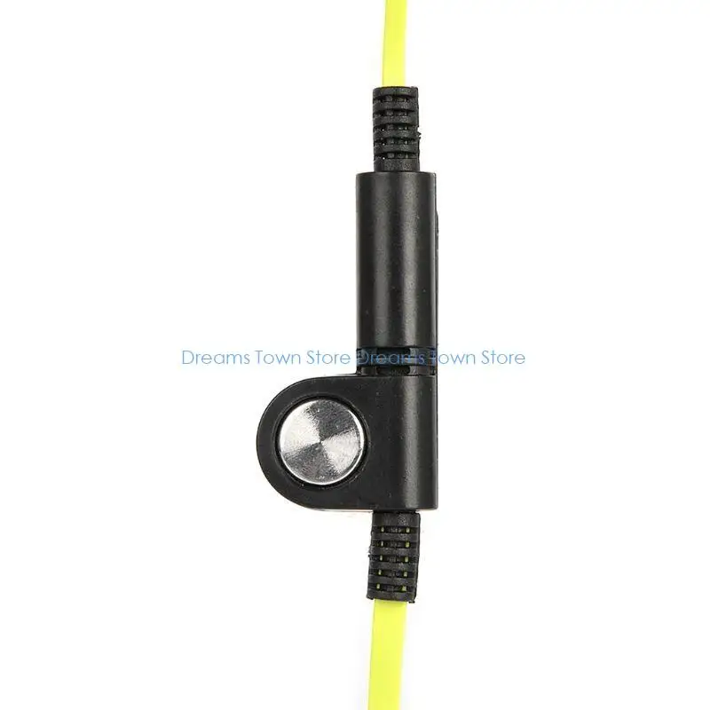 HX6A Walkie Talkie K Plug Green Headphone Earbud for BF888s UV5R UV82 Two Way Radio Replacement Part