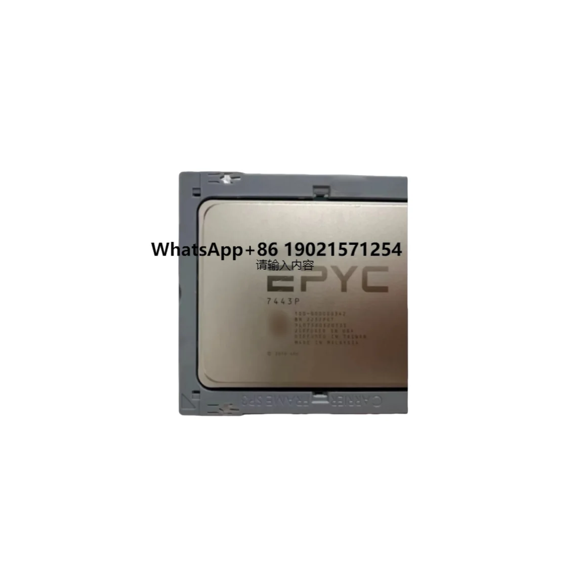

As accessories be used for Epyc 7443P 100-000000342 Server Workstation CPU Processor