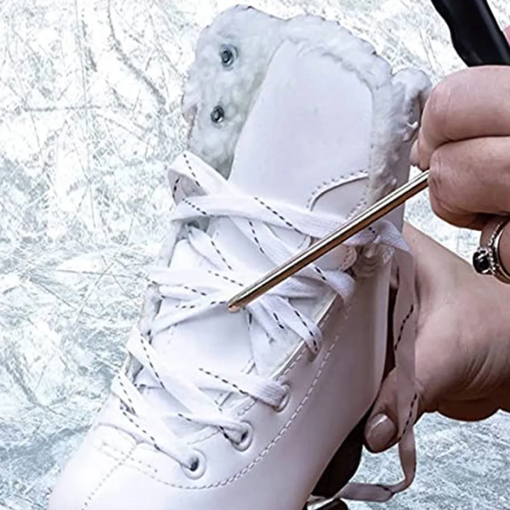 

Hockey Laces Boot Hooks Ice Skate Accessory Accessories Shoes Anchor Tool Skates Skating