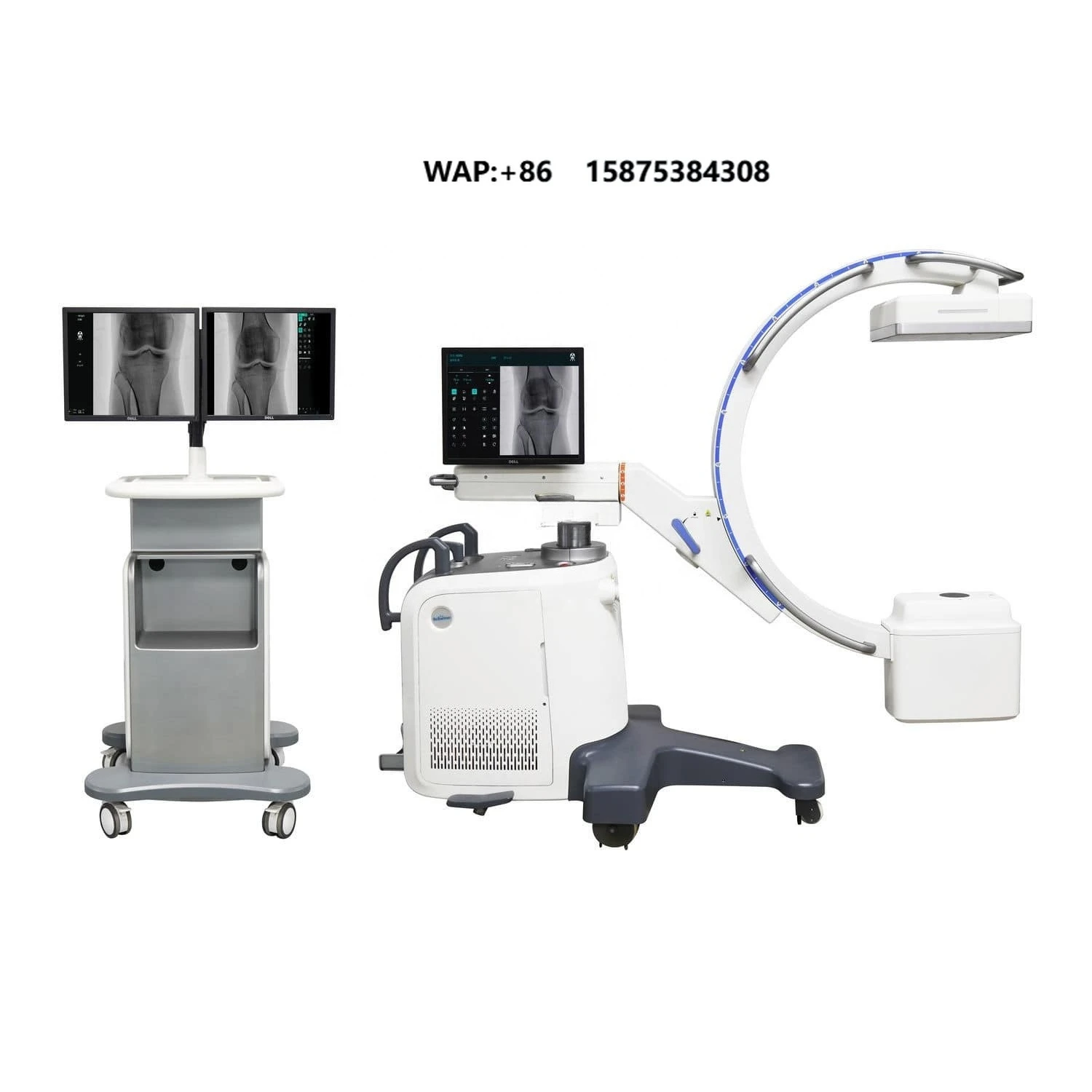 Browiner CompaX 500 C-Arm X-Ray System Mobile C-Arm Series - Mobile C-Arm X-Ray with Digital Flat Panel Detector