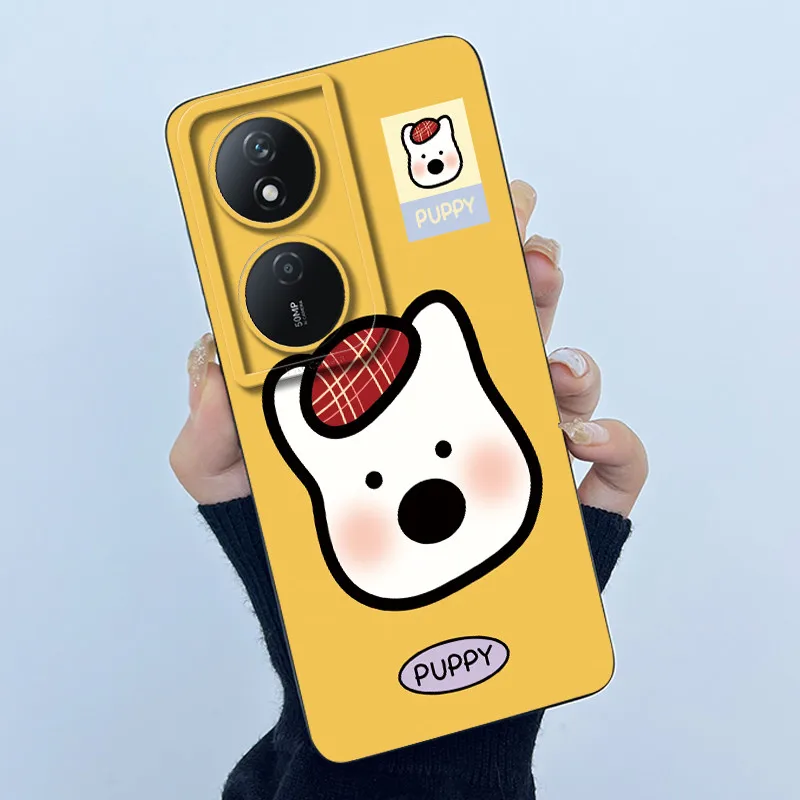 Case For Honor X7B X7 X7A Cute Panda Sweet Girls Cats Silicone Soft Cover Phone Camera Protection Casing Anti-Scratch Bumper view 6