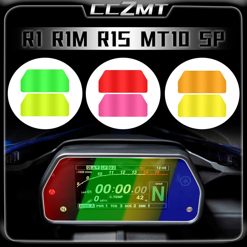 For Yamaha YZF R1 M S R1M R1S YZF-R1M MT10 SP MT-10 SP Motorcycle Cluster Scratch Protection Film Screen Protector Accessories