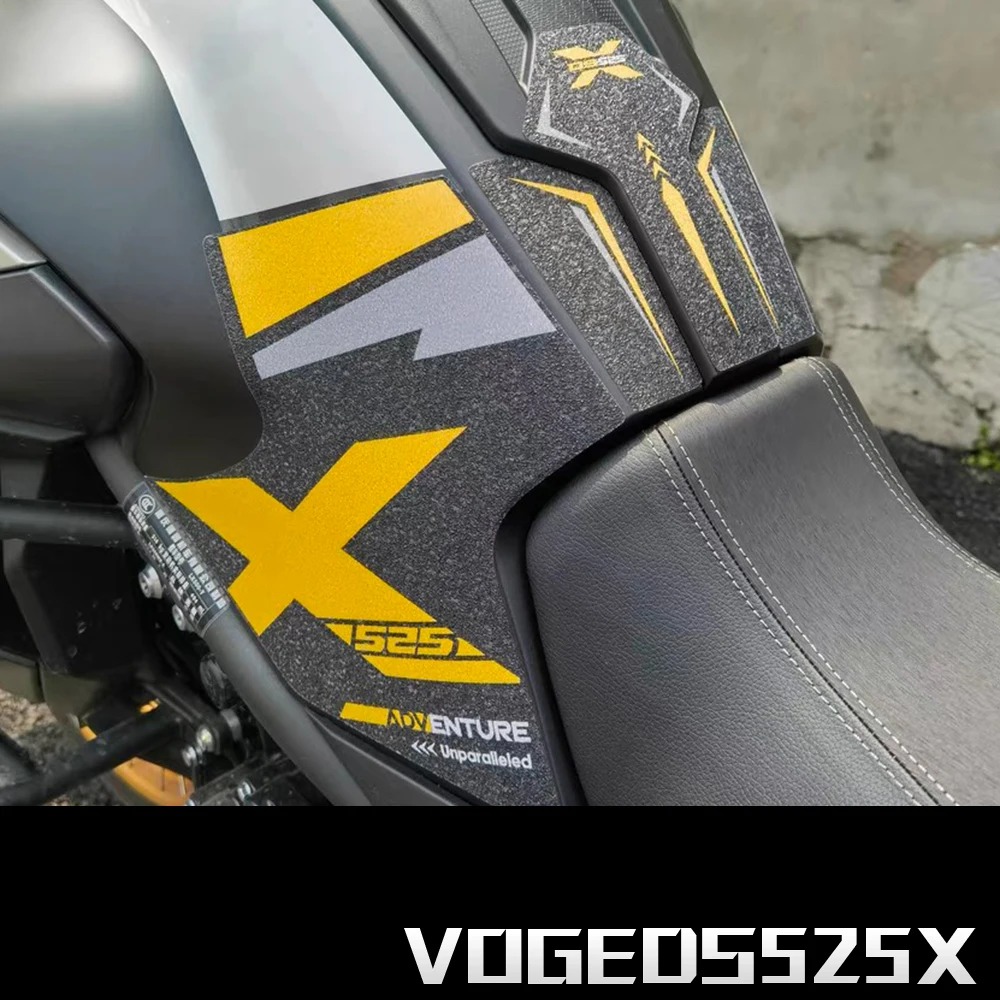 For VOGE DSX525 DS 525X ds525x 2023 2024 2025 Adventure Motorcycle Fuel Tank Frosted Sticker Protect Decal Scratch Accessories