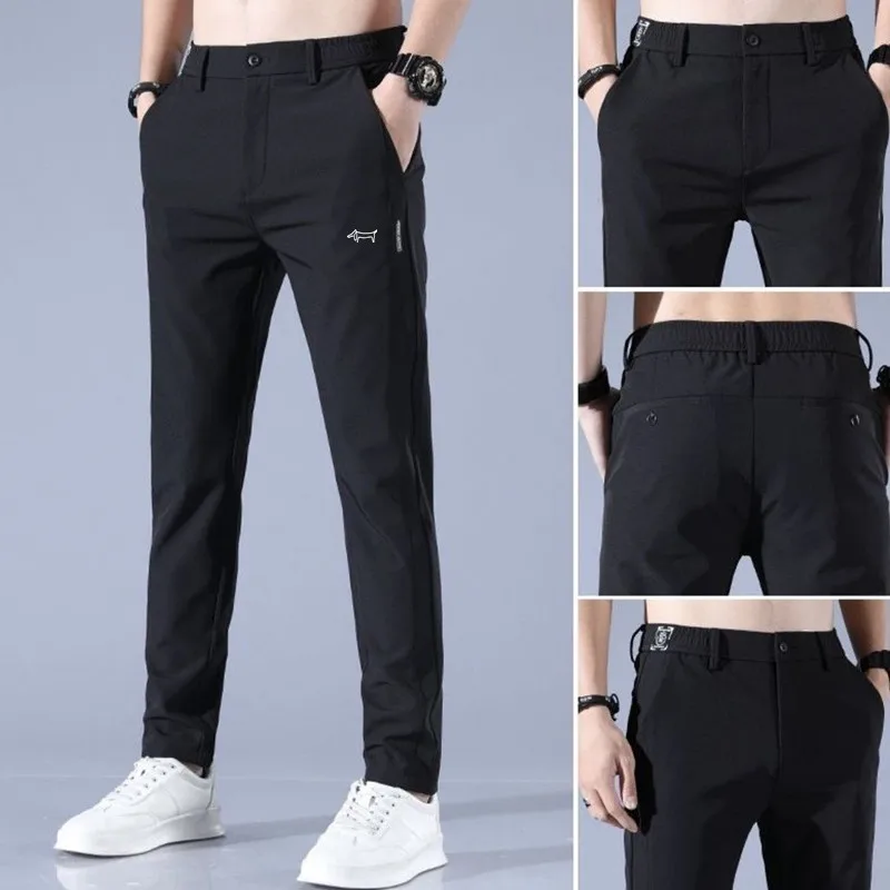

Spring Autumn High-quality Golf Pants Men Fashion Elastic fast dry Golf Wear Men's Trousers Sweatpants Casual Work Pant 골프웨어 남성