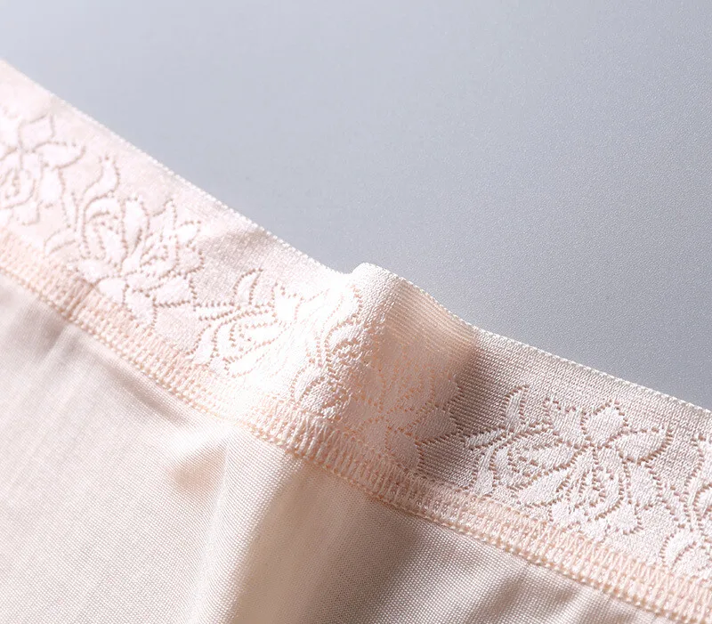 2 Pair Mulberry Silk Briefs For Women Lingerie Panties Breathable Lady Underwear