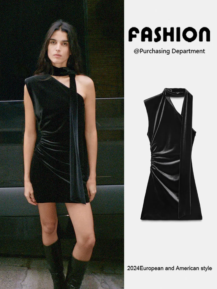 

Модный бархатный шарф Ele, осень 2024, женская одежда, Новое поступление, шарф ort Dr Sli Quali, универсальный аккор