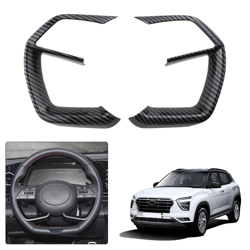 Car Steering Wheel Decorative Patch Cover Customized for Hyundai Creta Grand Models 2020-2025 Essential Auto Accessories
