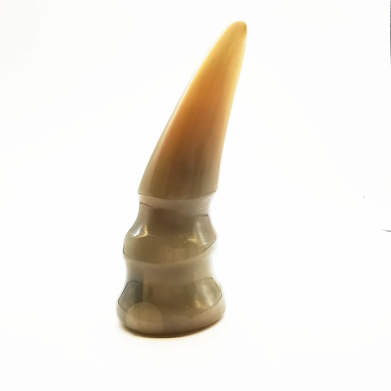 13-15cm Natural Ox Horn Massage Stick Chinese Medicine Acupuncture Sticks L008